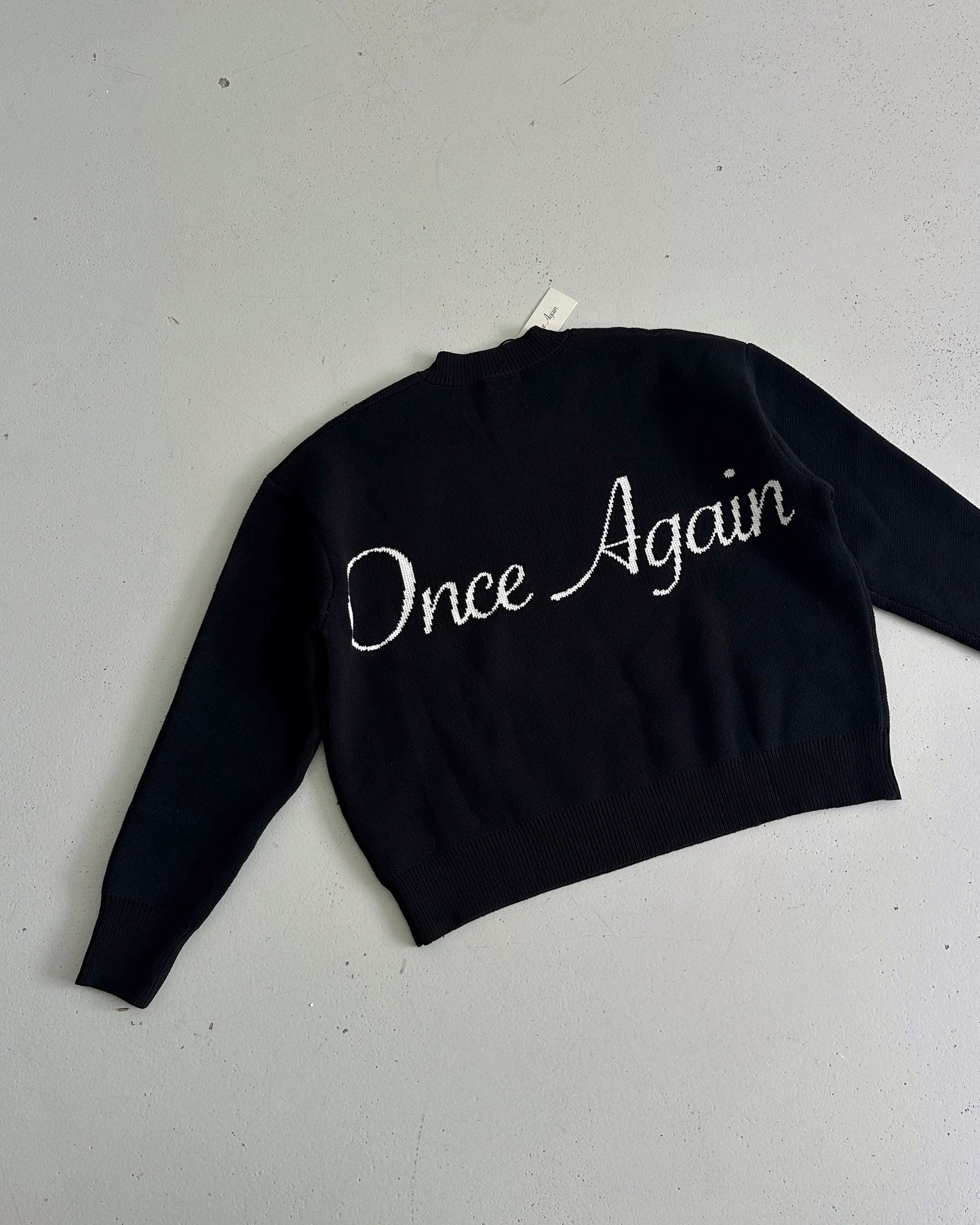 Box Knit - Black