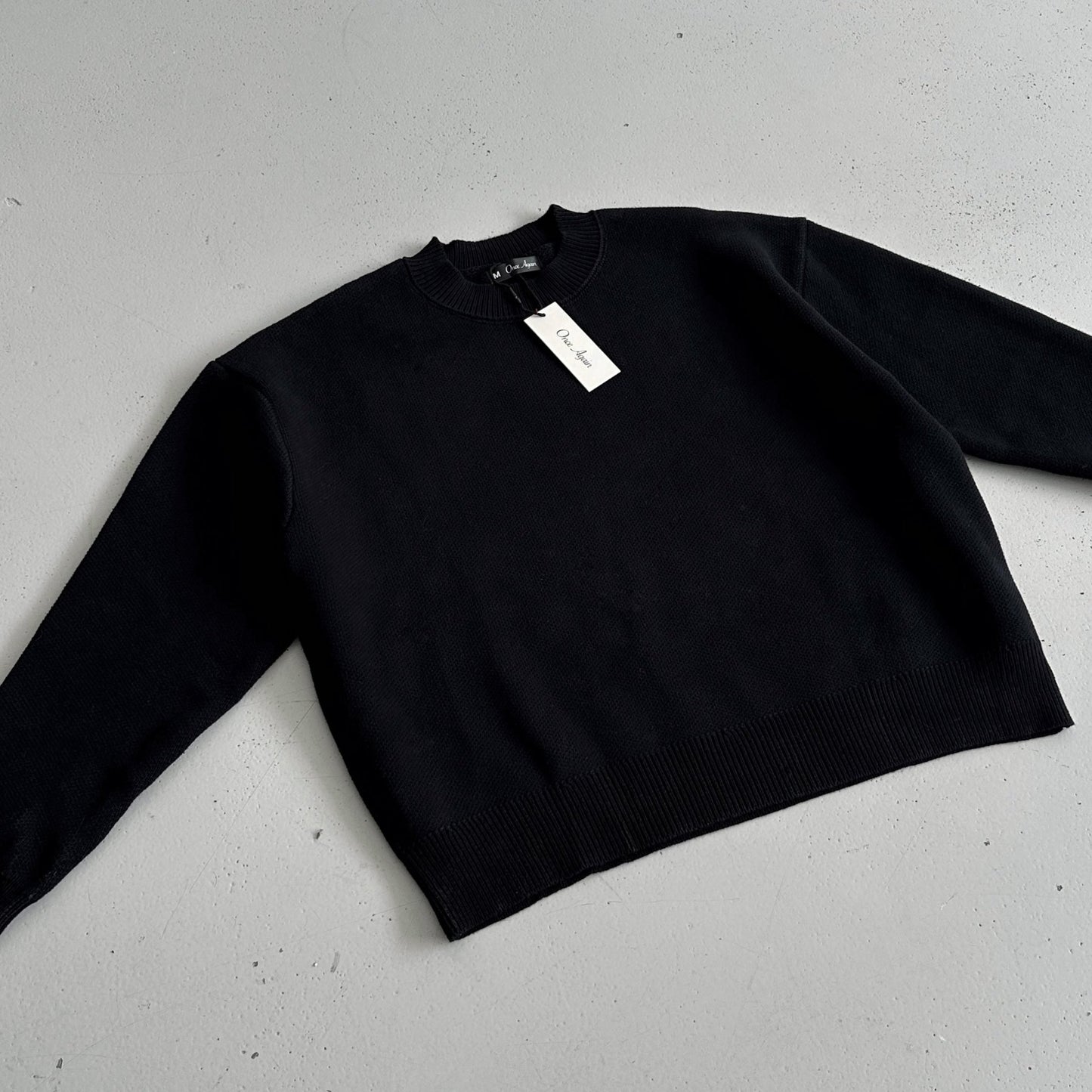 Box Knit - Black