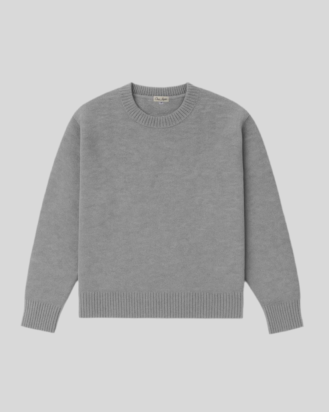 Box Knit - Grey