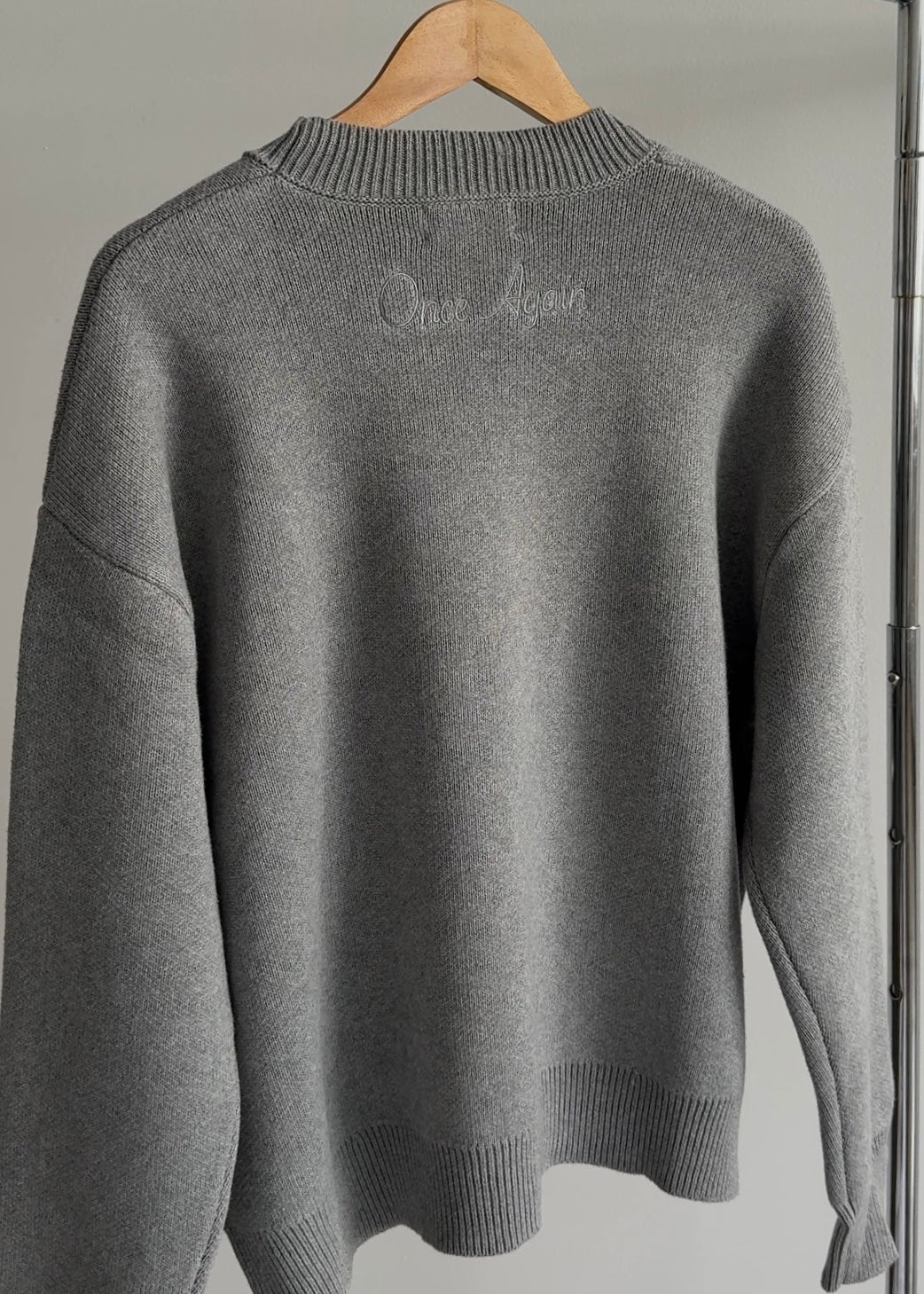 Box Knit - Grey
