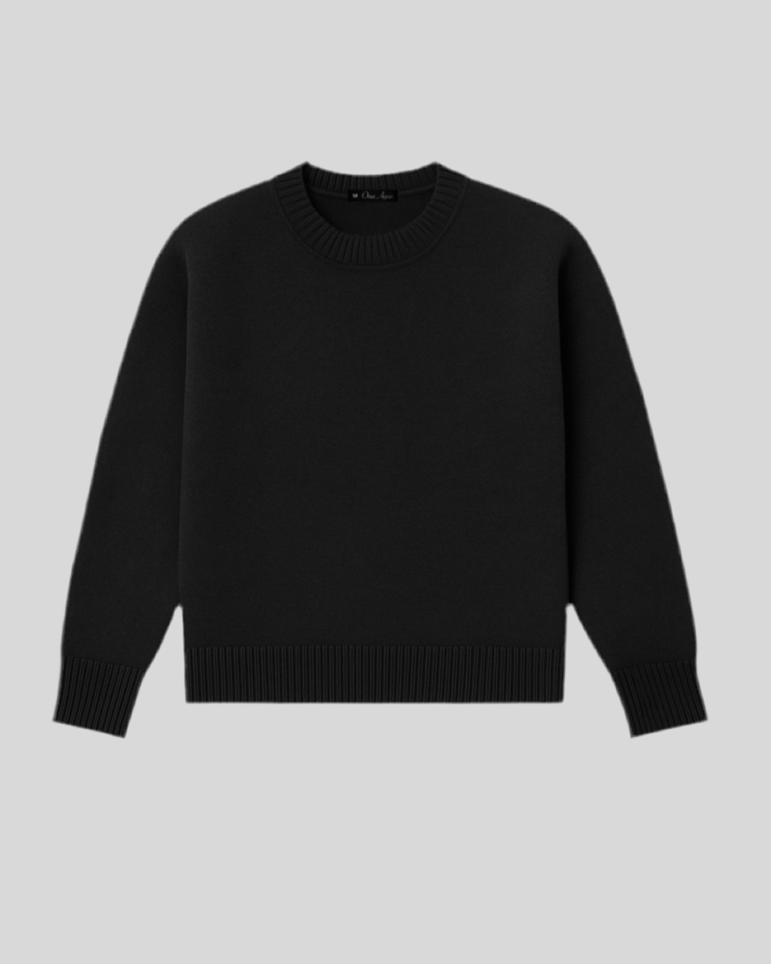Box Knit - Black