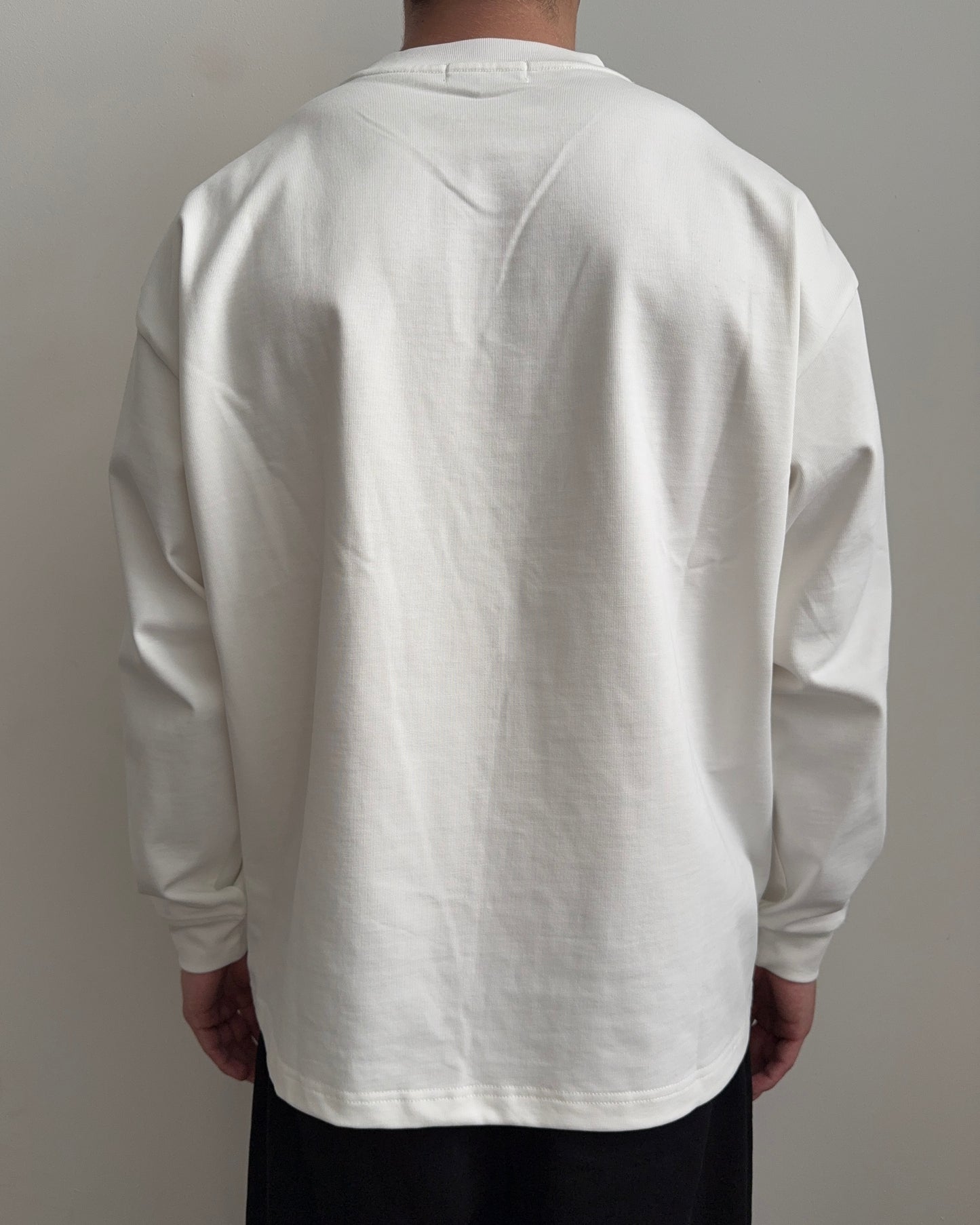 Cropped Longsleeve - White