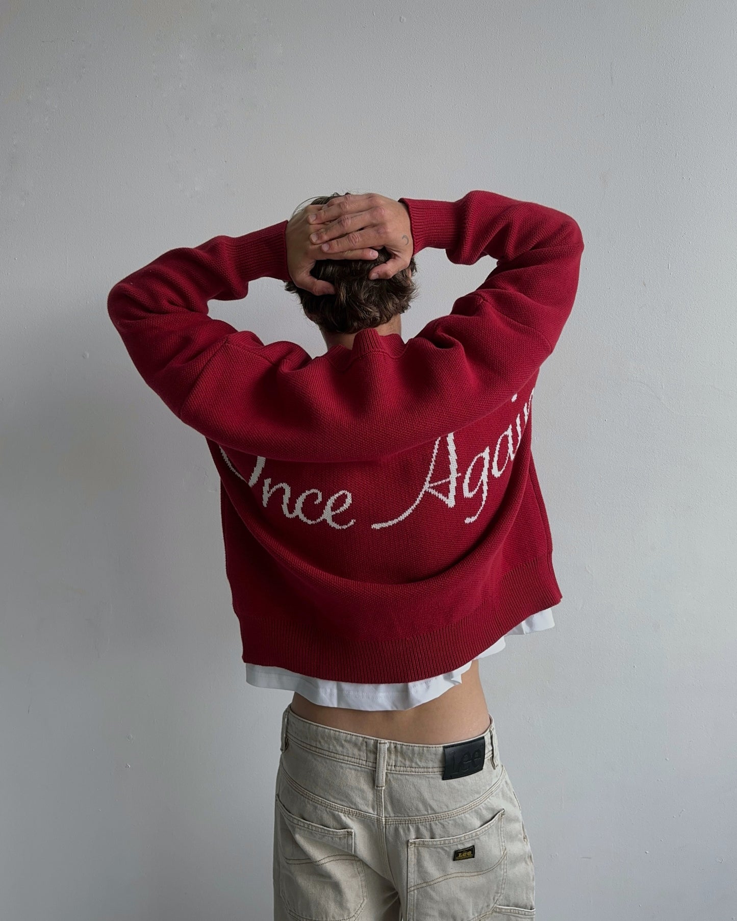 Box Knit - Red