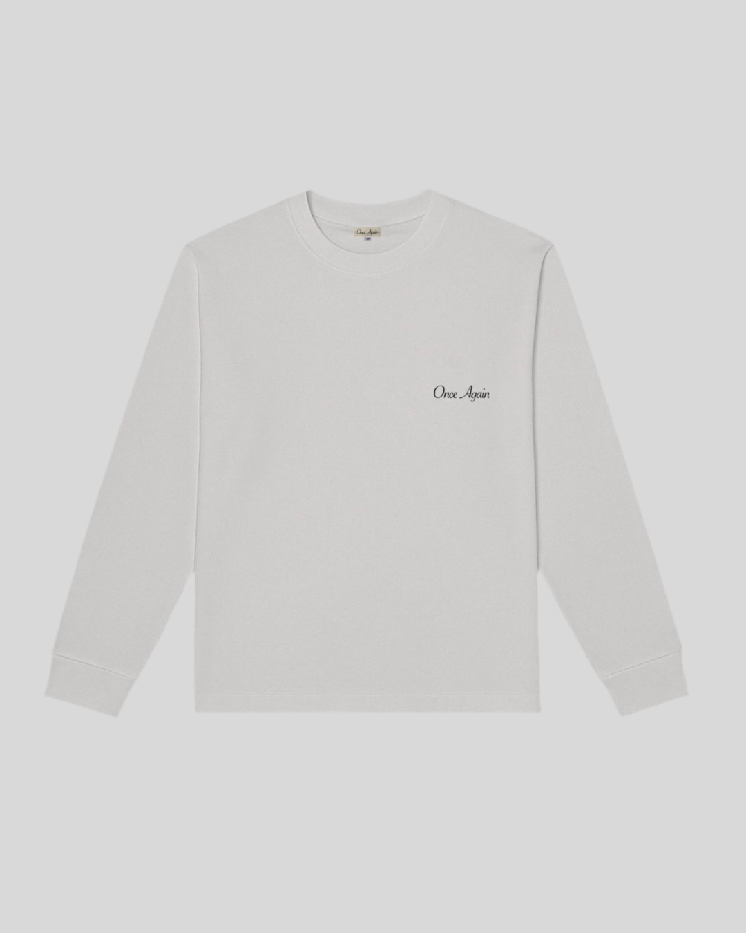 Cropped Longsleeve - White
