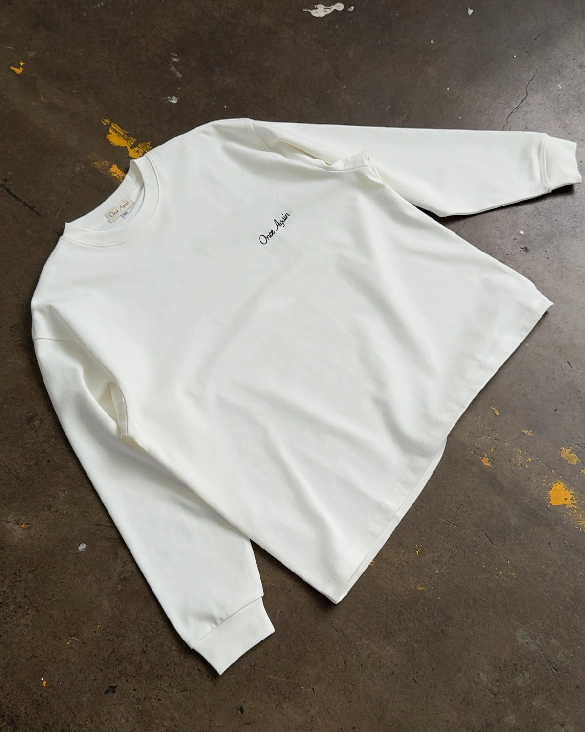 Cropped Longsleeve - White