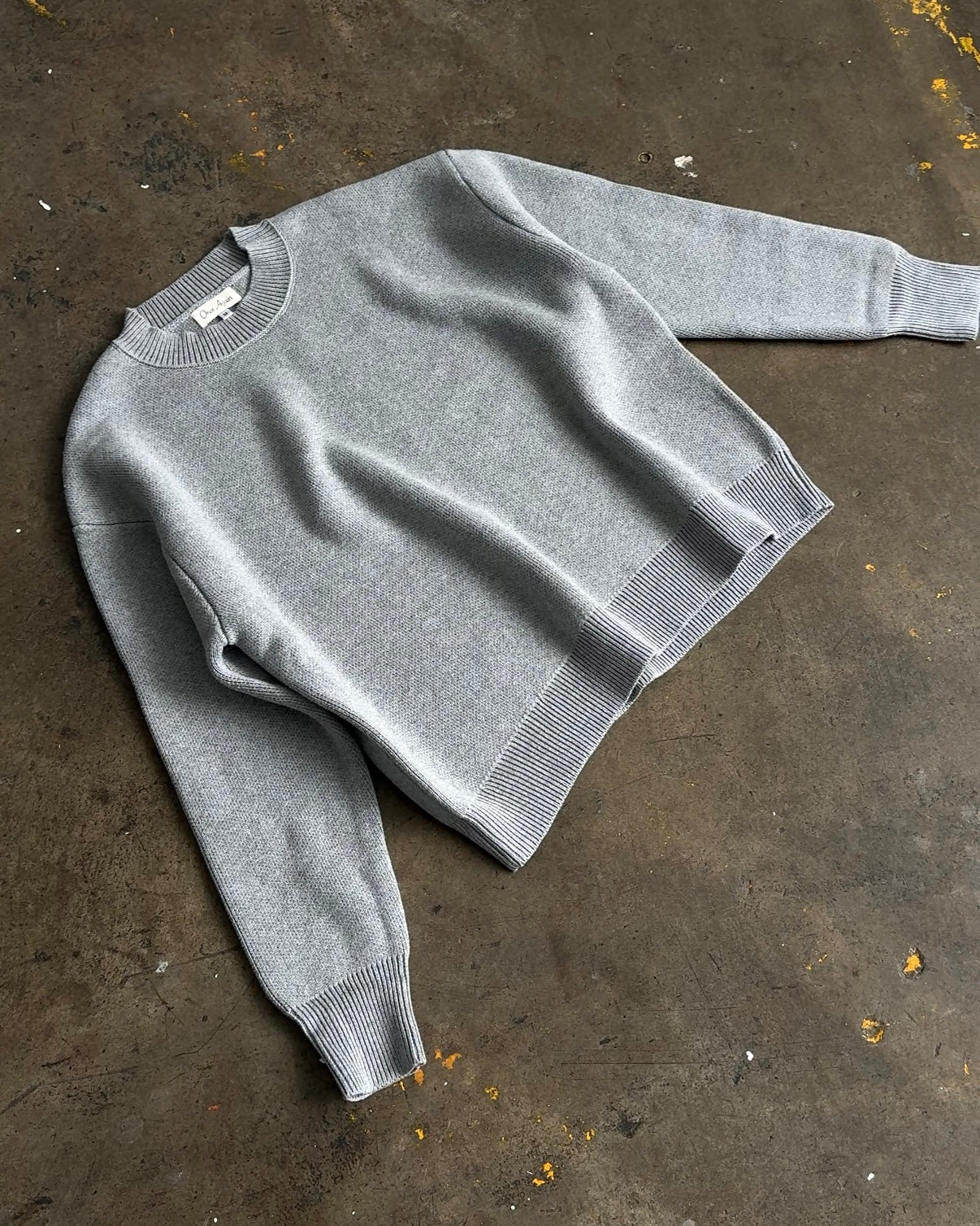 Box Knit - Grey
